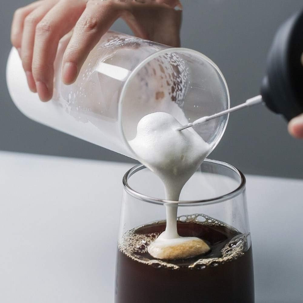 USB Rechargeable Milk Frother – 3 Speed Handheld Coffee Mixer & Egg Beater
