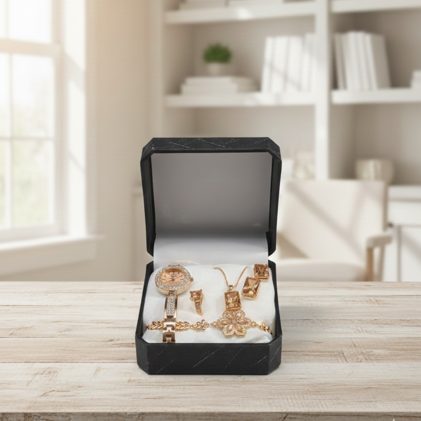 Ladies Jewellery Watch Premium Elegant Stylish Durable Quality Timeless Fashion Accessory (With Box)