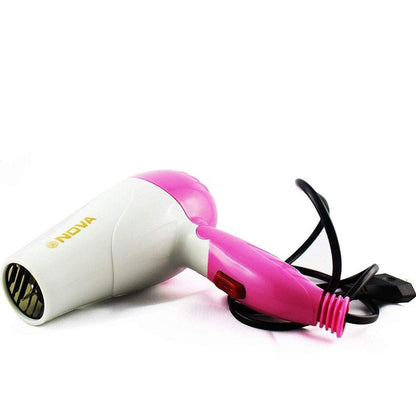 Nova Foldable 1000W Hair Dryer – Hot & Cold Wind