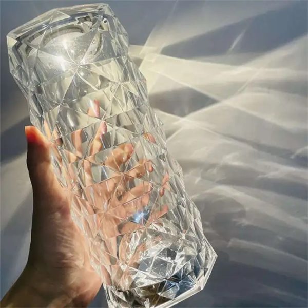 Crystal Touch RGB Lamp — 16 Color Changing LED Light with Remote Control & USB Charging